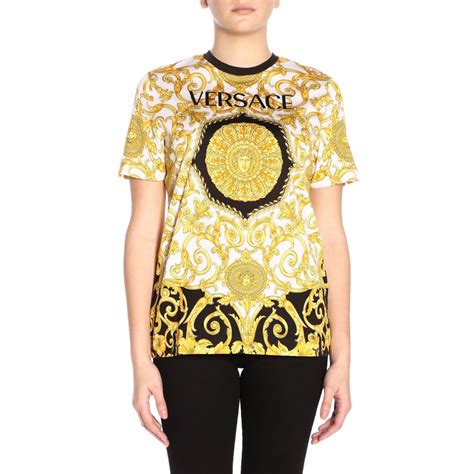 versace clothing shirts|Versace tee shirts women.